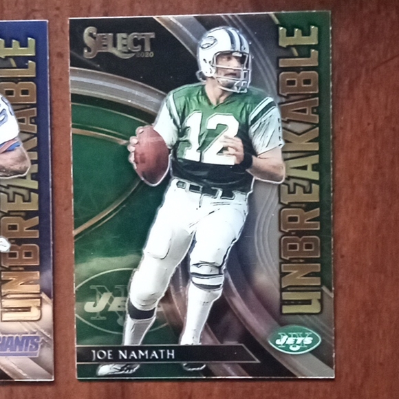 Joe Namath, Lawrence Taylor Unbreakable inserts🔥 - Picture 3 of 4